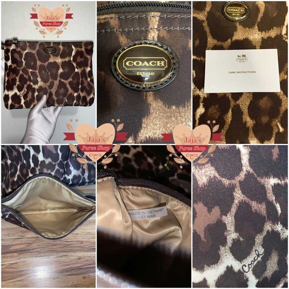 ❤️✅❤️✅SOLD❤️✅❤️✅🤎Coach Signature Fabric-Nylon Bag & Snap Pouch🤎 - Picture 9 of 16